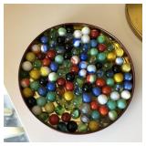 Tin of Vintage Marbles