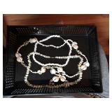 Three shell neckaces