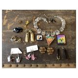 Mostly Earrings and Pins