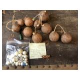 Lot that includes 18th Century Trade Bead