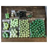 Large Green Beads
