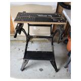 Black and Decker Workmate folding saw table