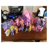 Large lot of My Little Ponies