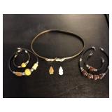 Necklaces, Bracelets and 2 Arrow Heads