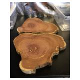 Two LargervCedar Tree Cuttings for Craft Projects