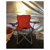 Red Folding Camp Chair