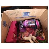 Box of Barbie and My Little Pony Chaos