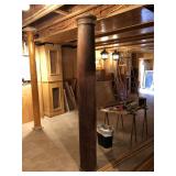 Dark Wood Column