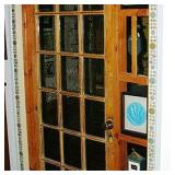 Wood Framed Glass Door