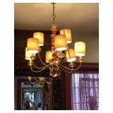 Glass Ball Chandelier