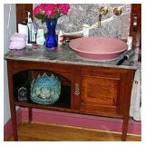 Sink Vanity & Faucets