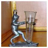 King Frog Vase
