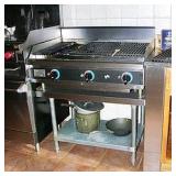 3 Burner Grill with Stand