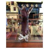Large Art Glass Vase