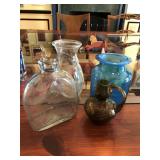 4 small glass pieces