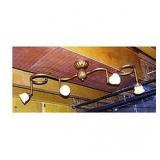 Gold Scroll bar with 4 globes