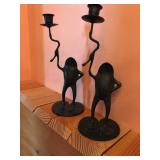 Frog Candlestick Holders
