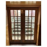 French Doors (basement)