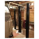 Dark Stained Column