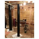Dark Stained Column