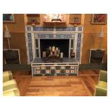 Downstairs Fireplace Surround