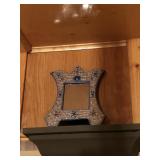 Decorative Pebble Mirror