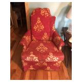 Red Floral Princess Chairs (2)