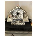 Pieced Glass Birdhouse