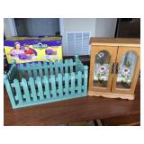 Jewelry Box and Picket Fence CD Holder