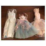 Three Barbie Dresses