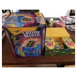 Crayons and Crayon Maker