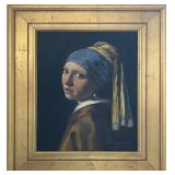 Girl with the Pearl Earring after Vermeer