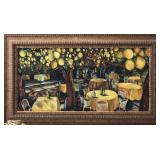 Table and Lemon Tree