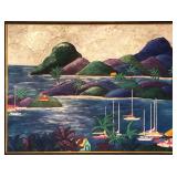 Sailboats in the Harbor