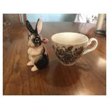 Bunny and Tea Cup