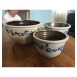 Salmon Falls Stoneware Mixing Bowls