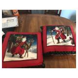 Two Christmas Pillows