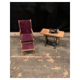 Doll House Furniture for The Sewjng Room