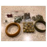Bakelite Beads and Bracelets