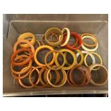 Vintage Bangles - Some Bakelite