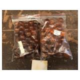 Two Bags of Bakelite Prystal Orangeade Beads