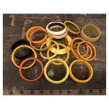 Vintage Bangles - Some are Bakelite