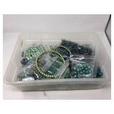 Bin full of Vintage Beads