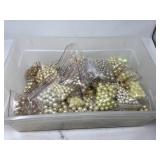 Bin full of Vintage Beads