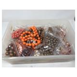 Bin full of Vintage Beads