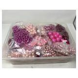 Bin full of Vintage Beads