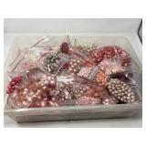 Large Bin of Vintage Beads