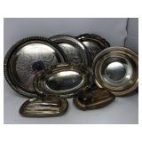 Large Silver Toned Lot