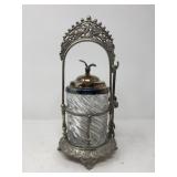 Pretty Caddy and Jar