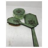 Sweet Vanity Set...Original Depression Glass